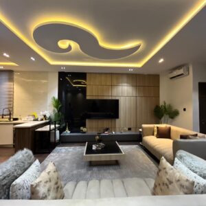*BRONZE BLISS✨* Our beautifully designed 3Bedroom Apartment with a city view LEKKI PHASE 1 LAGOS 🇳🇬